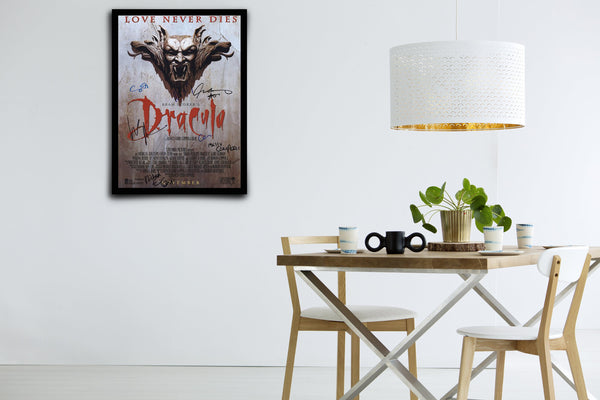 Bram Stoker 's Dracula  Signed Poster with COA