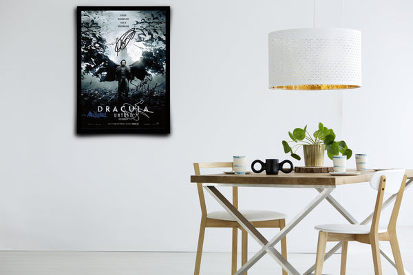 Dracula Untold Signed Poster with COA