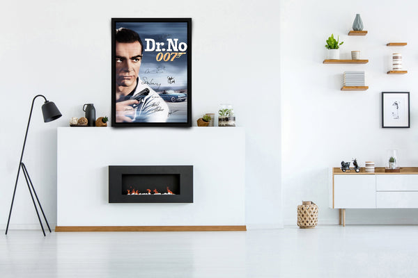 Dr. No (007) Signed Poster with COA