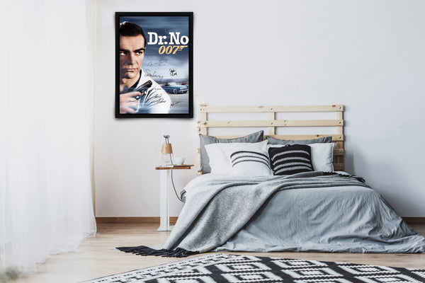 Dr. No (007) Signed Poster with COA