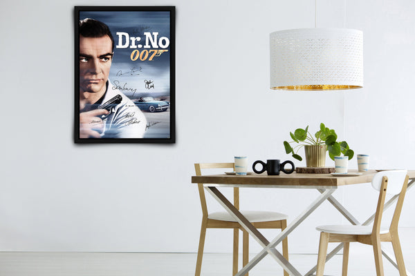 Dr. No (007) Signed Poster with COA