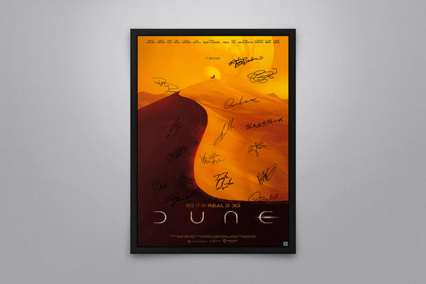 Dune - Signed Poster + COA