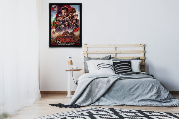 Dungeons & Dragons: Honor Among Thieves Signed Poster with COA