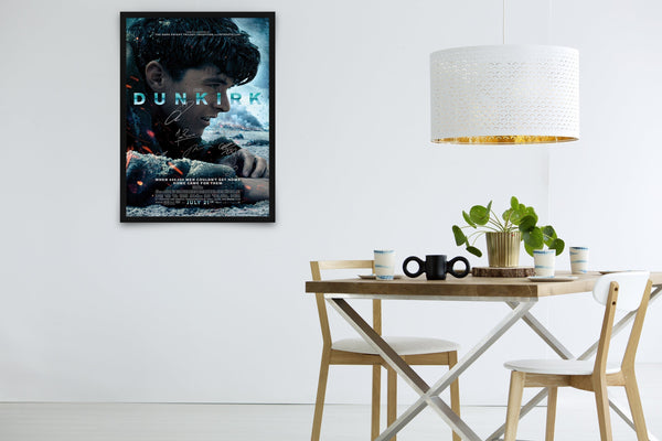 Dunkirk Signed Poster with COA