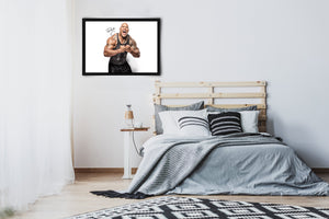 Dwayne "The Rock" Johnson Signed Poster with COA