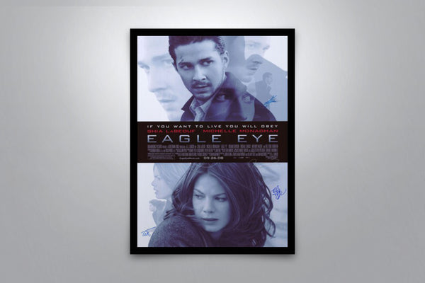 Eagle Eye Signed Poster with COA