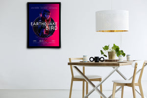 The Earthquake Bird Signed Poster with COA