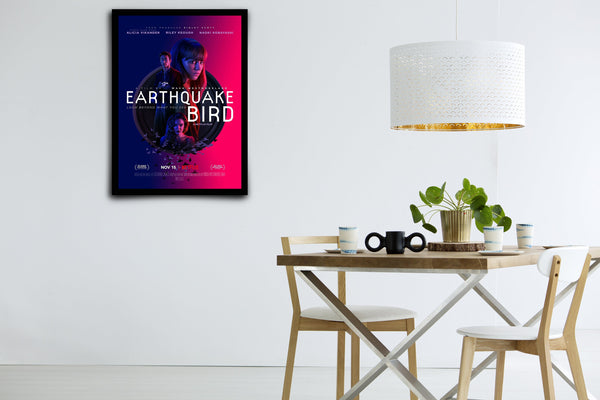 The Earthquake Bird Signed Poster with COA