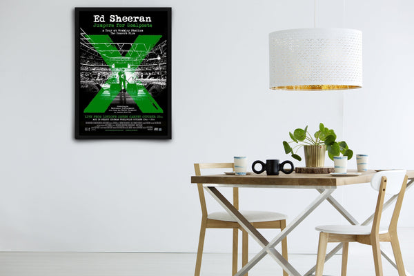 Ed Sheeran: Jumpers For Goalposts Signed Poster with COA