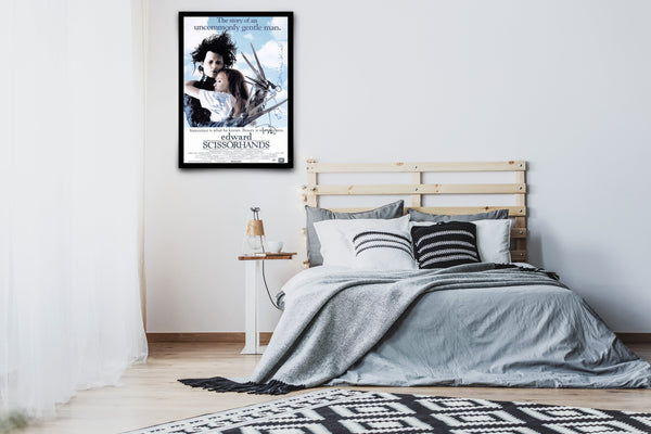 Edward Scissorhands Signed Poster with COA