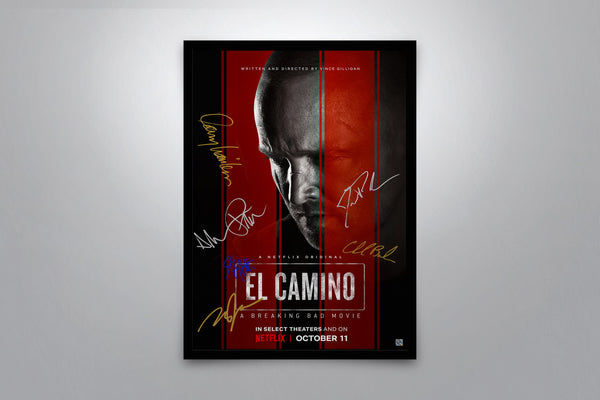 El Camino: A Breaking Bad Movie - Signed Poster + COA