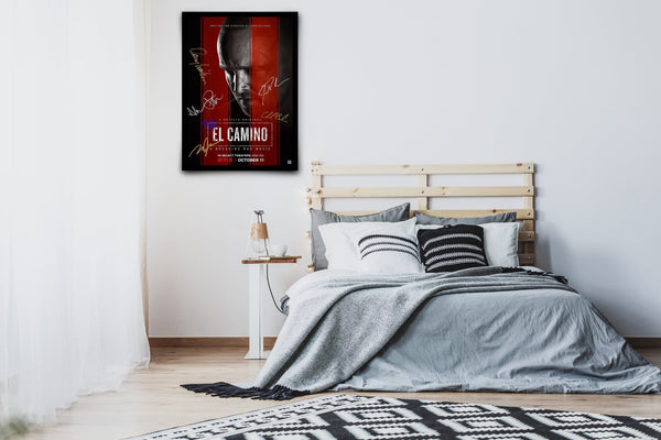 El Camino: A Breaking Bad Movie Signed Poster with COA