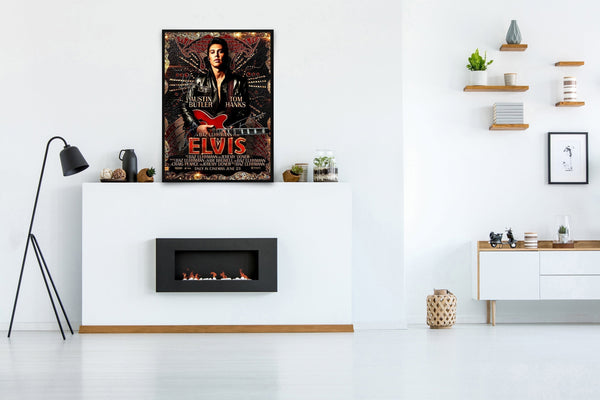 Elvis Signed Poster with COA