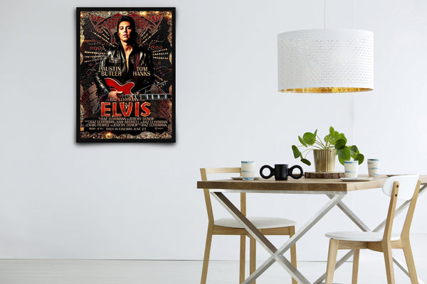 Elvis Signed Poster with COA