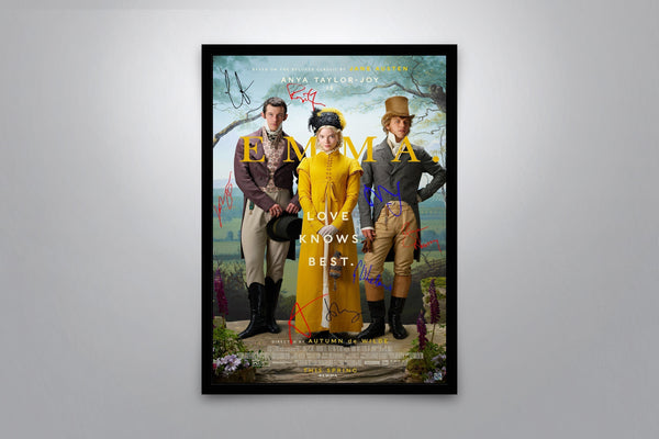 Emma Signed Poster with COA