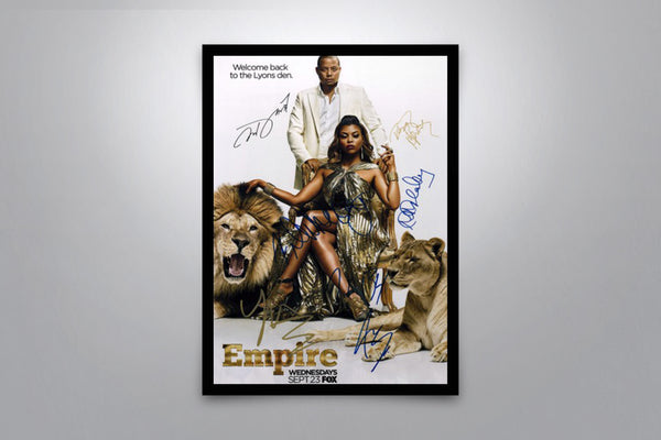 Empire Signed Poster with COA