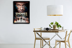 Enemies Closer Signed Poster with COA