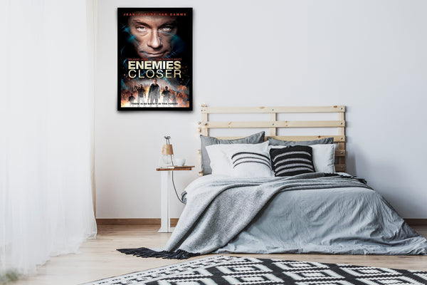 Enemies Closer Signed Poster with COA