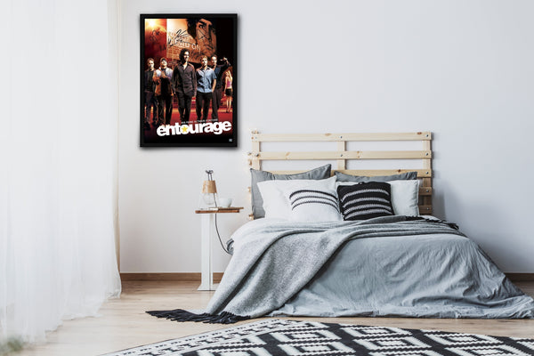 Entourage Signed Poster with COA