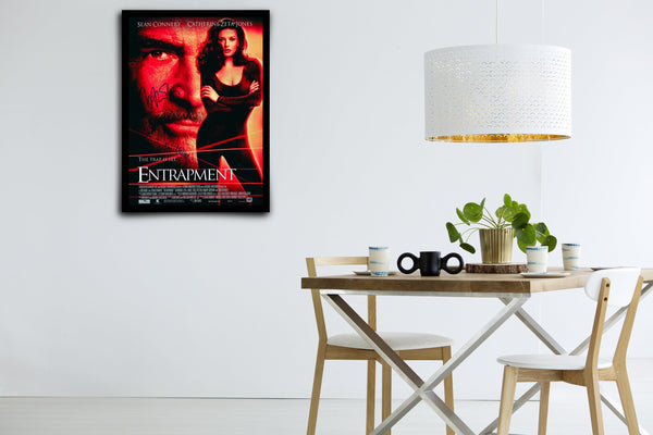 Entrapment Signed Poster with COA