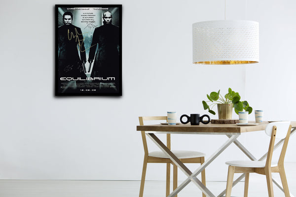 Equilibrium Signed Poster with COA