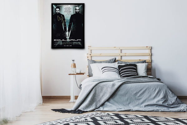 Equilibrium Signed Poster with COA