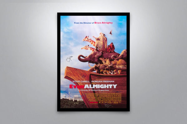 Evan Almighty Signed Poster with COA