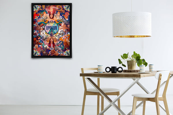 Everything Everywhere All at Once Signed Poster with COA
