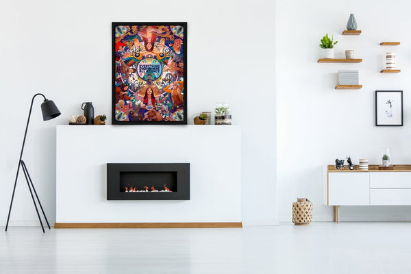 Everything Everywhere All at Once Signed Poster with COA