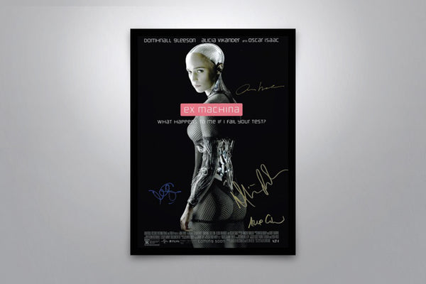 Ex Machina Signed Poster with COA