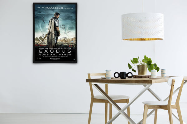 Exodus: Gods and Kings Signed Poster with COA