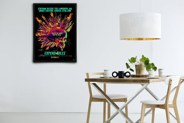 Expend4bles Signed Poster with COA