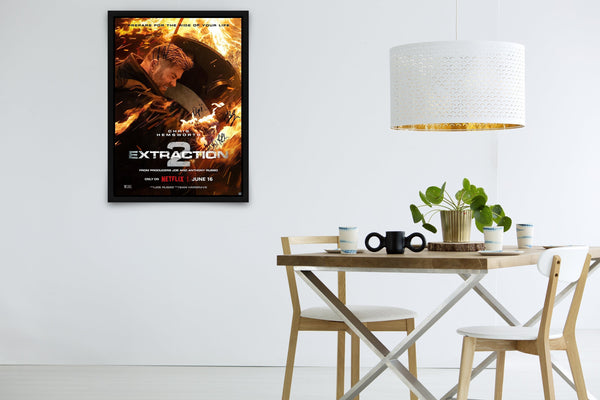Extraction 2 Signed Poster with COA