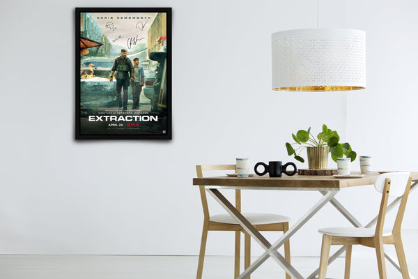 Extraction Signed Poster with COA