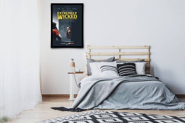 Extremely Wicked, Shockingly Evil and Vile Signed Poster with COA