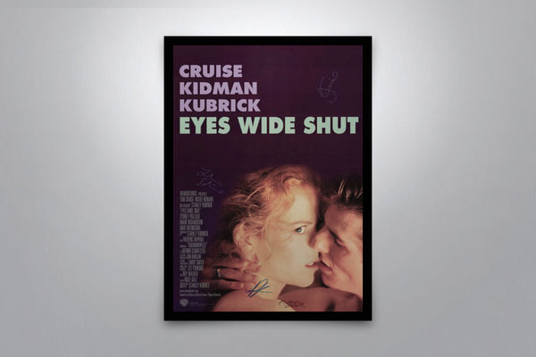 Eyes Wide Shut Signed Poster with COA