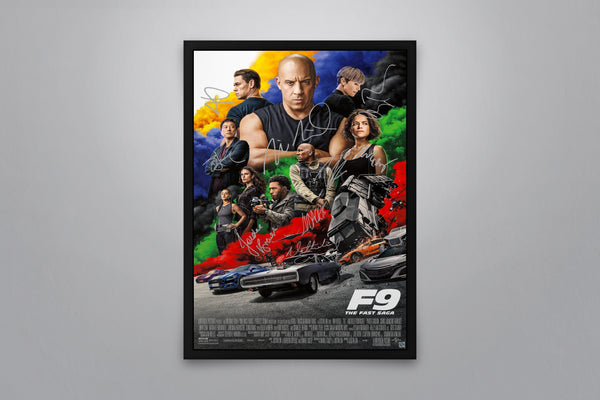 Fast & Furious 9 (F9) Signed Poster with COA