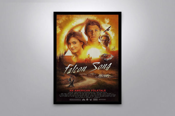 Falcon Song Signed Poster with COA