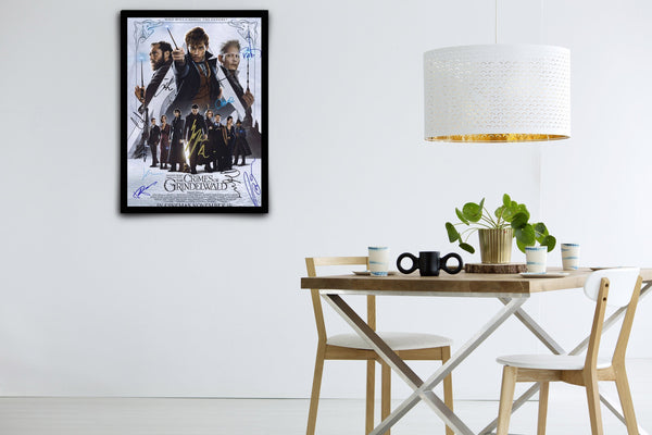 Fantastic Beasts: The Crimes of Grindelwald Signed Poster with COA