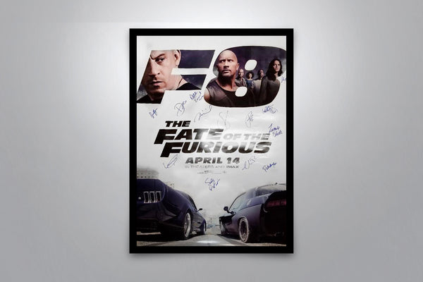 Fast and Furious Autographed Poster Collection