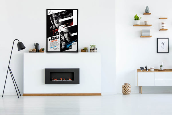 Fast & Furious Signed Poster with COA