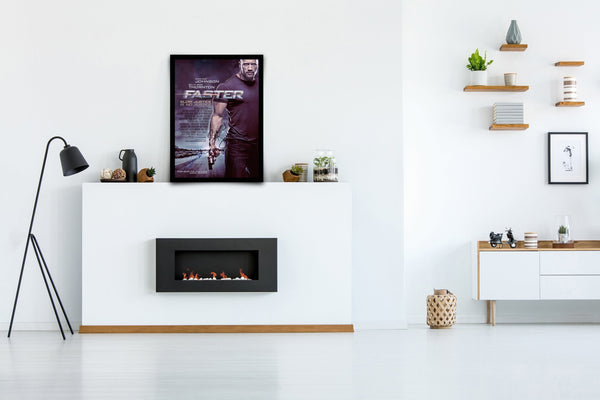 Faster Signed Poster with COA