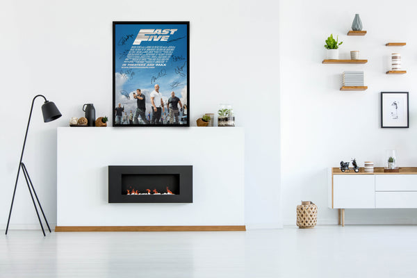 Fast Five Signed Poster with COA