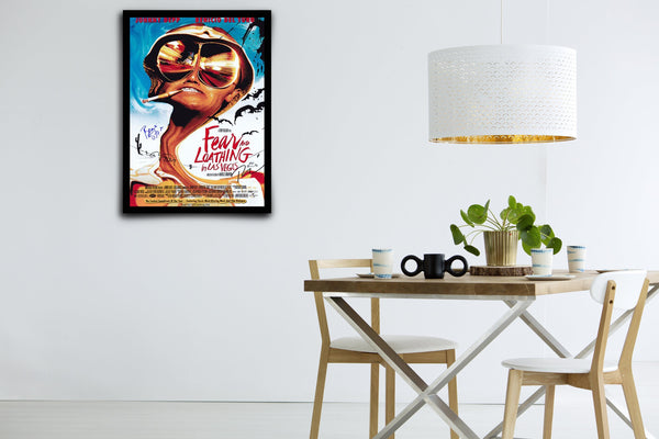 Fear and Loathing in Las Vegas - Signed Poster + COA