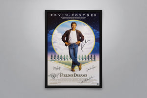 Field Of Dreams Signed Poster with COA