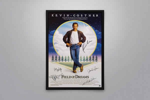 Field Of Dreams Signed Poster with COA
