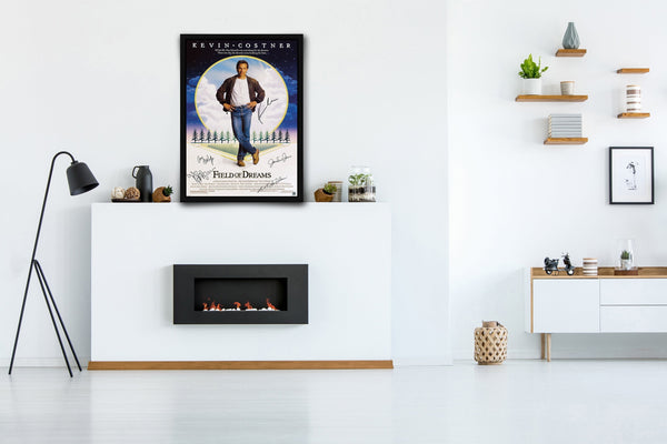 Field Of Dreams Signed Poster with COA