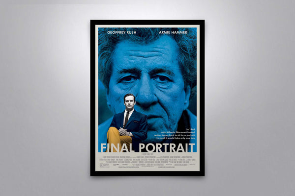Final Portrait Signed Poster with COA