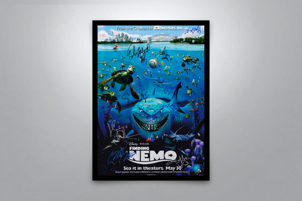 Finding Nemo Signed Poster with COA