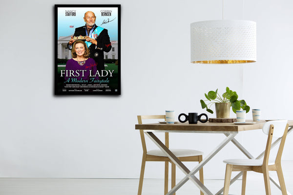 First Lady Signed Poster with COA
